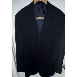 BROOKS BROTHERS Brooksease Dark Gray 100% Wool Suit Jacket Blazer 41L